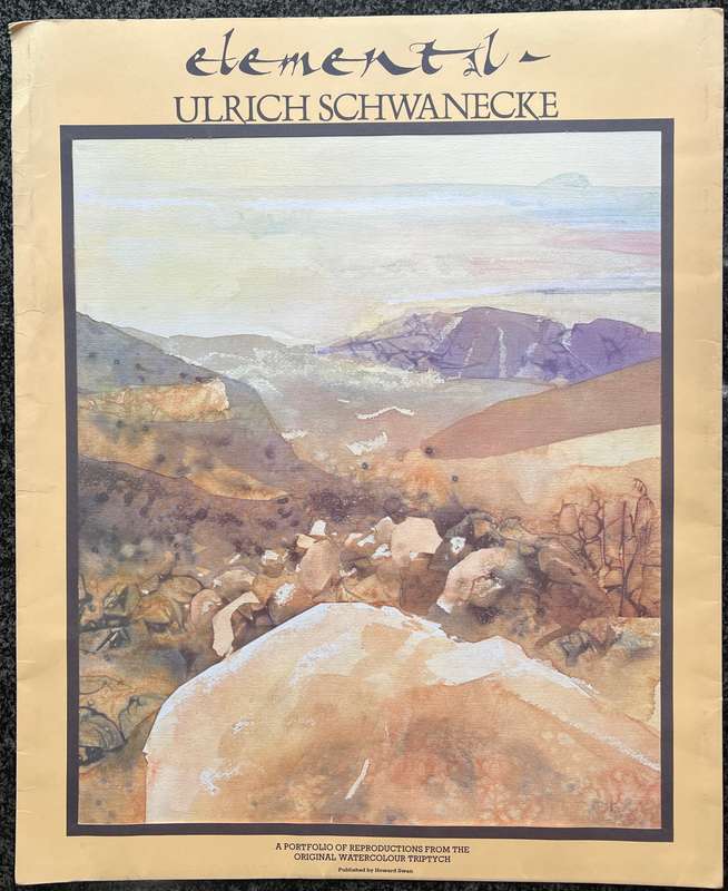 1 x COLLECTION OF 3 PRINTS " ELEMENTAL" BY LISTED SOUTH AFRICAN ARTIST ULRICH SCHWANECKE