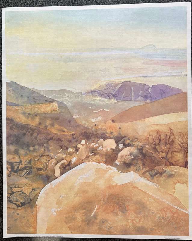 1 x COLLECTION OF 3 PRINTS " ELEMENTAL" BY LISTED SOUTH AFRICAN ARTIST ULRICH SCHWANECKE