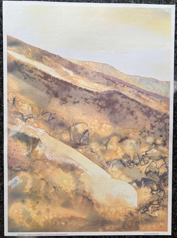 1 x COLLECTION OF 3 PRINTS " ELEMENTAL" BY LISTED SOUTH AFRICAN ARTIST ULRICH SCHWANECKE