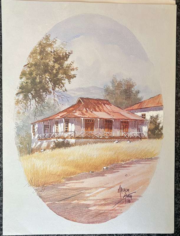 SIGNED, NUMBERED! 1 x COLLECTION OF 6 PRINTS BY LISTED ARTIST MALACHI SMITH