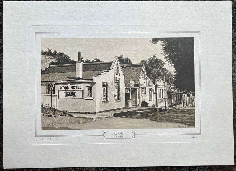 1 x COLLECTION OF 6 PRINTS "THE PILGRIM'S REST COLLECTION CENTENARY YEAR 1873 - 1973"