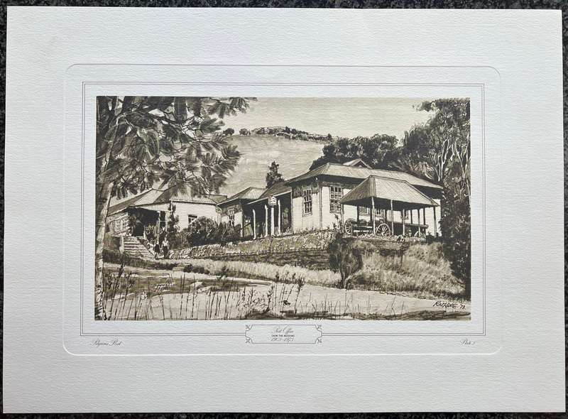 1 x COLLECTION OF 6 PRINTS "THE PILGRIM'S REST COLLECTION CENTENARY YEAR 1873 - 1973"