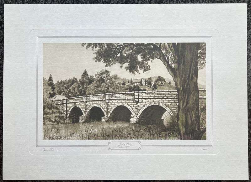 1 x COLLECTION OF 6 PRINTS "THE PILGRIM'S REST COLLECTION CENTENARY YEAR 1873 - 1973"
