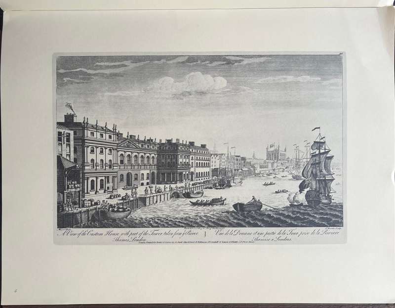 LANDMARKS OF THE CITY IN THE EIGHTEENTH CENTURY: EIGHT OF THE ENGRAVINGS IN GUILDHALL LIBRARY