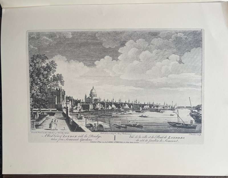 LANDMARKS OF THE CITY IN THE EIGHTEENTH CENTURY: EIGHT OF THE ENGRAVINGS IN GUILDHALL LIBRARY