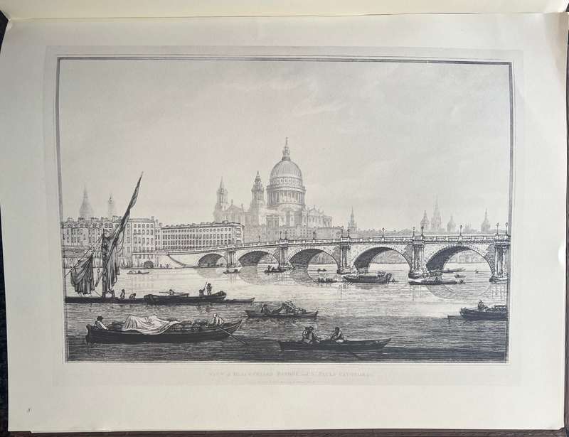 LANDMARKS OF THE CITY IN THE EIGHTEENTH CENTURY: EIGHT OF THE ENGRAVINGS IN GUILDHALL LIBRARY