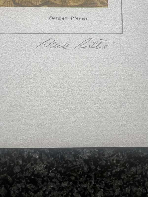 SIGNED, NUMBERED 1/1000! 1 x COLLECTION OF 3 PRINTS BY UNKNOWN ARTIST
