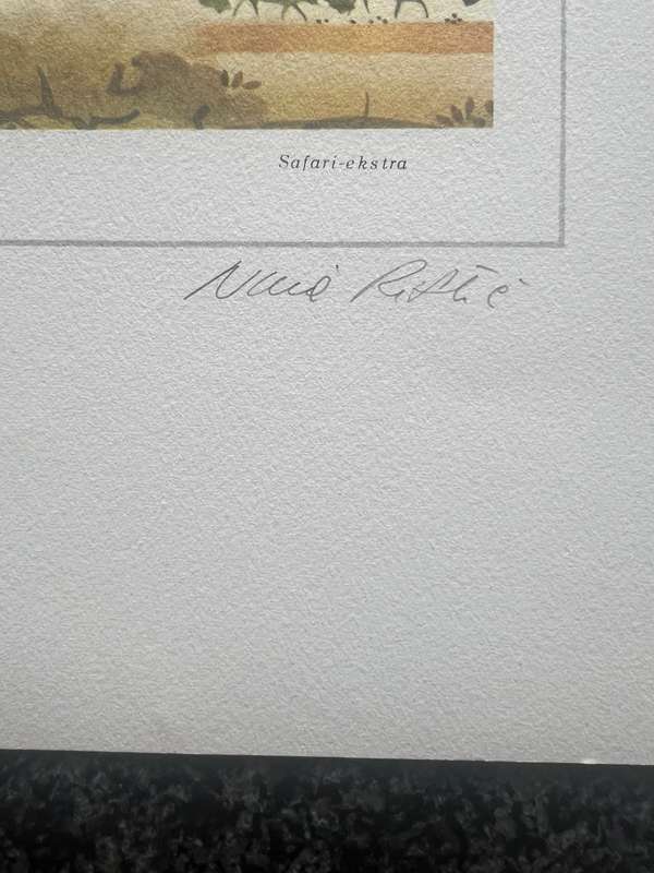 SIGNED, NUMBERED 2/1000! 1 x COLLECTION OF 3 PRINTS BY UNKNOWN ARTIST