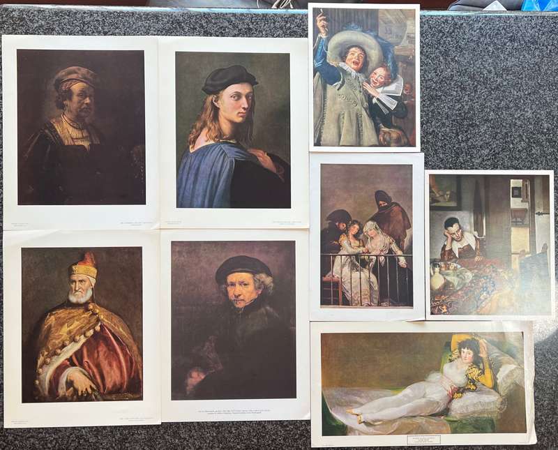 1 x COLLECTION OF 7 PRINTS BY VARIOUS ARTISTS