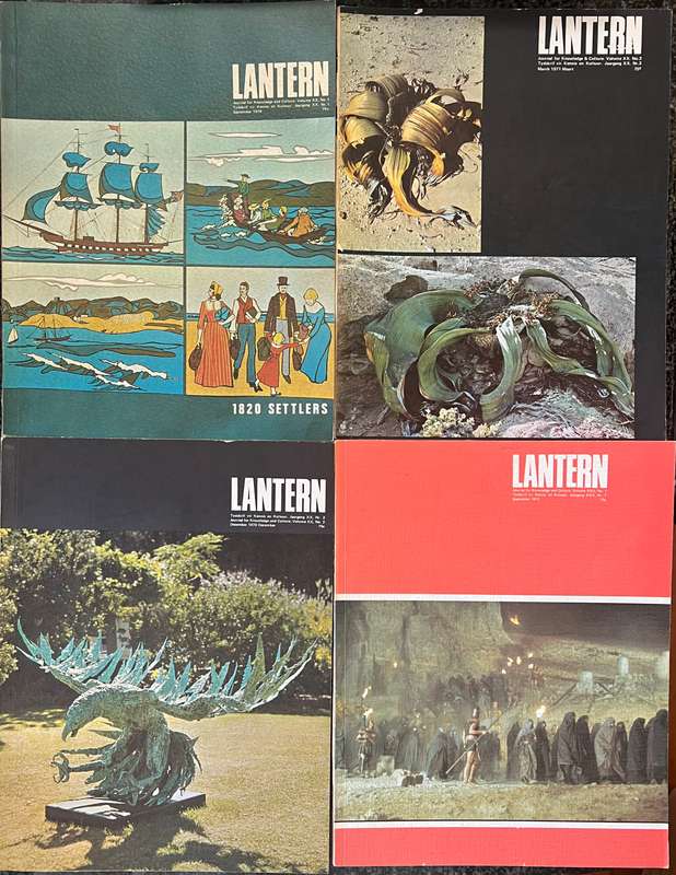 COLLECTION OF 125 LANTERN MAGAZINES - 1955 TO 1995