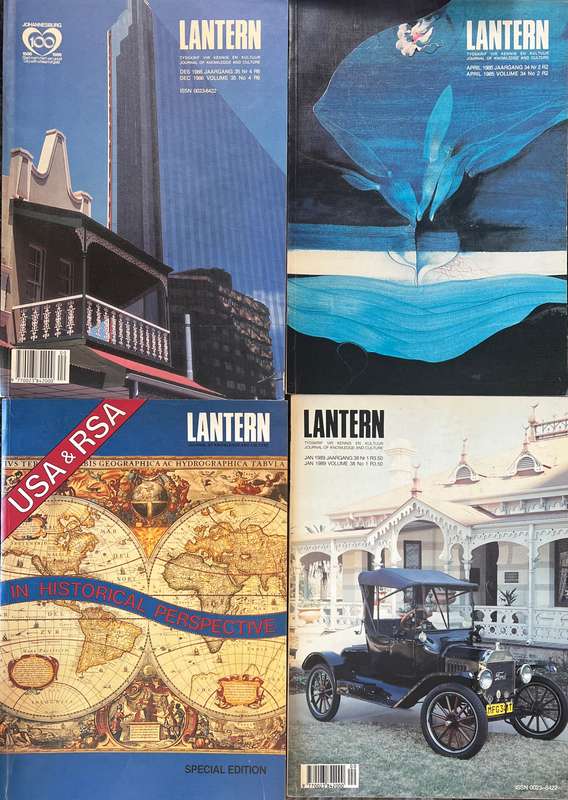 COLLECTION OF 125 LANTERN MAGAZINES - 1955 TO 1995