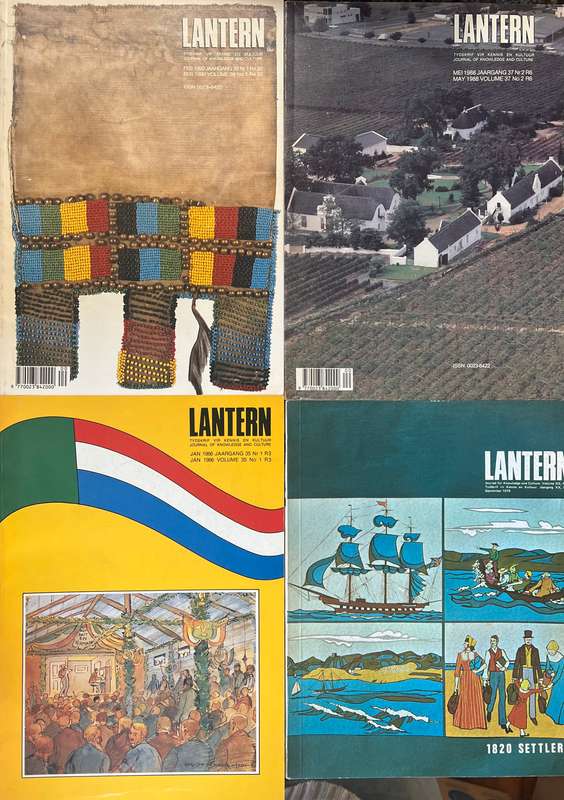 COLLECTION OF 125 LANTERN MAGAZINES - 1955 TO 1995