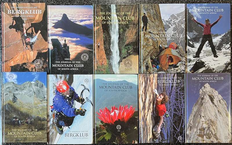 33 ISSUES OF THE JOURNAL OF THE MOUNTAIN CLUB OF SOUTH AFRICA: 1963 - 2012