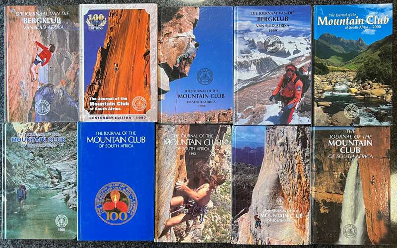 33 ISSUES OF THE JOURNAL OF THE MOUNTAIN CLUB OF SOUTH AFRICA: 1963 - 2012