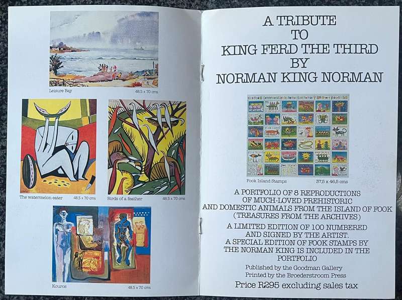 THE KINGS OF FOOK ISLAND WALTER BATTISS CATALOGUE 1986