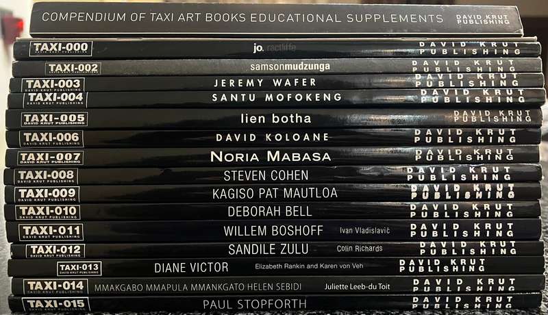 TAXI ART BOOK COMPLETE SERIES 000 - 015 & COMPENDIUM OF EDUCATIONAL SUPPLEMENTS