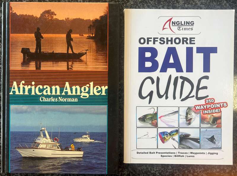 2 ANGLING BOOKS! AFRICAN ANGLER BY CHARLES NORMAN AND ANGLING TIMES: OFFSHORE BAIT GUIDE 2012/2013