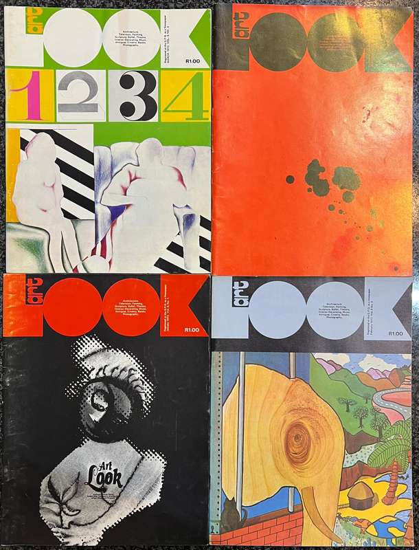 1 x COLLECTION OF 34 ARTLOOK MAGAZINES MAR 1968 - JUN/JUL 1976