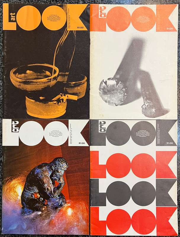 1 x COLLECTION OF 34 ARTLOOK MAGAZINES MAR 1968 - JUN/JUL 1976