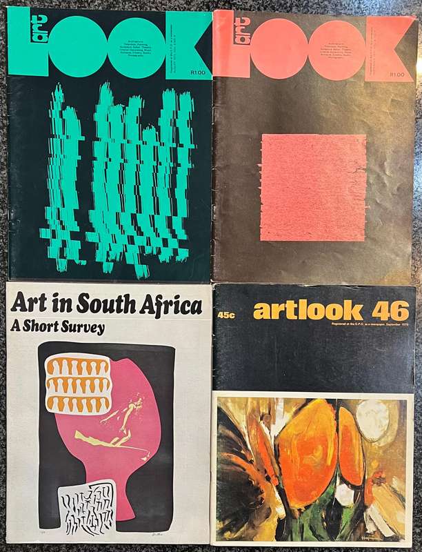 1 x COLLECTION OF 34 ARTLOOK MAGAZINES MAR 1968 - JUN/JUL 1976