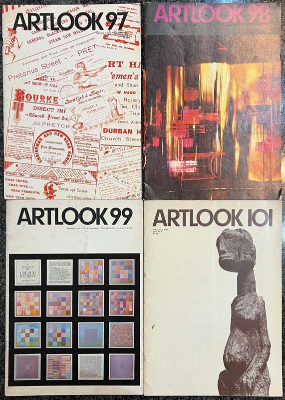 1 x COLLECTION OF 34 ARTLOOK MAGAZINES MAR 1968 - JUN/JUL 1976