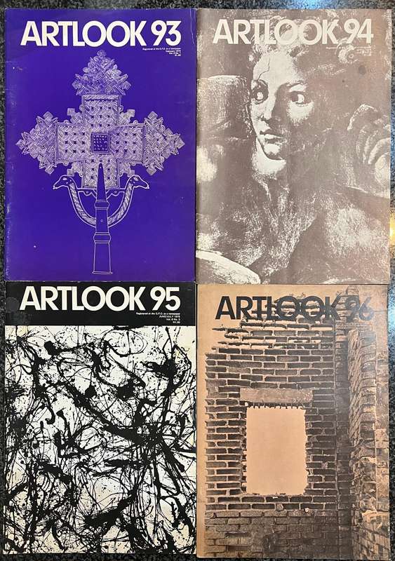 1 x COLLECTION OF 34 ARTLOOK MAGAZINES MAR 1968 - JUN/JUL 1976