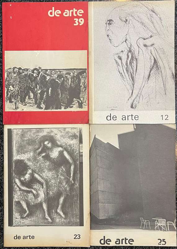1 x COLLECTION OF 19 DE ARTE MAGAZINES 1972 - 2009