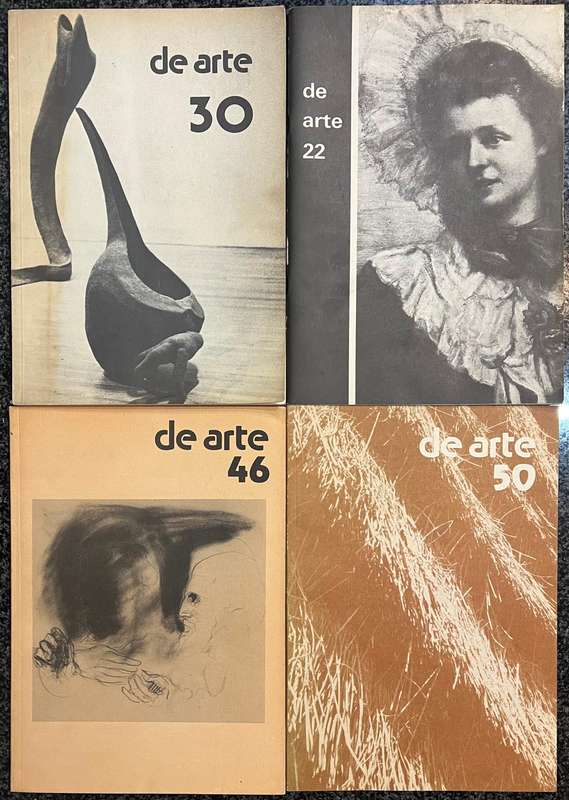 1 x COLLECTION OF 19 DE ARTE MAGAZINES 1972 - 2009