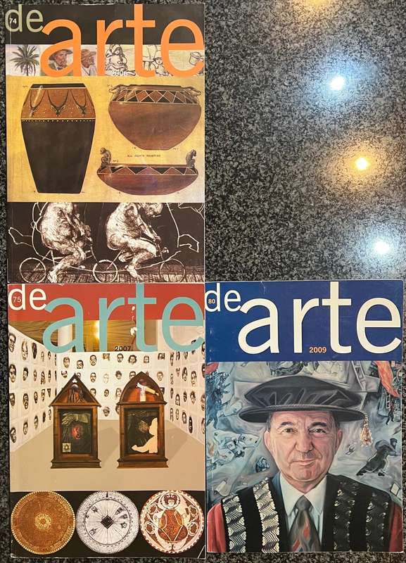 1 x COLLECTION OF 19 DE ARTE MAGAZINES 1972 - 2009