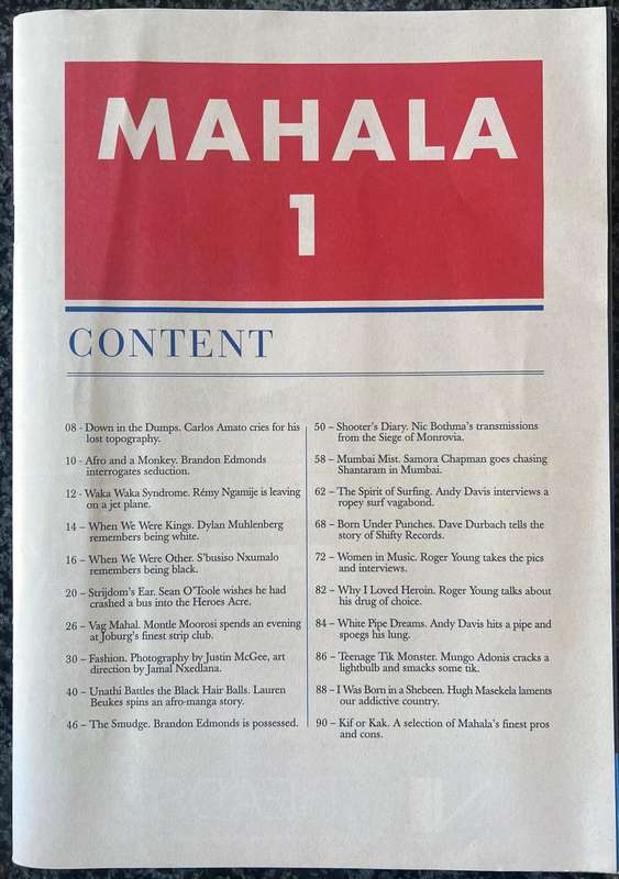 MAHALA 1 MAGAZINE