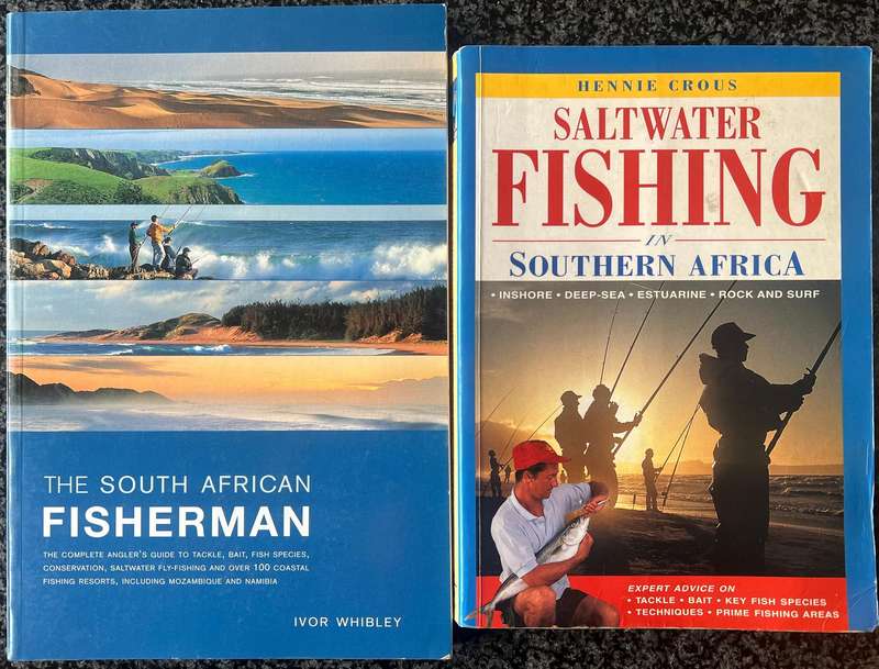 2 FISHING BOOKS! THE SOUTH AFRICAN FISHERMAN & SALTWATER FISHING IN SOUTHERN AFRICA