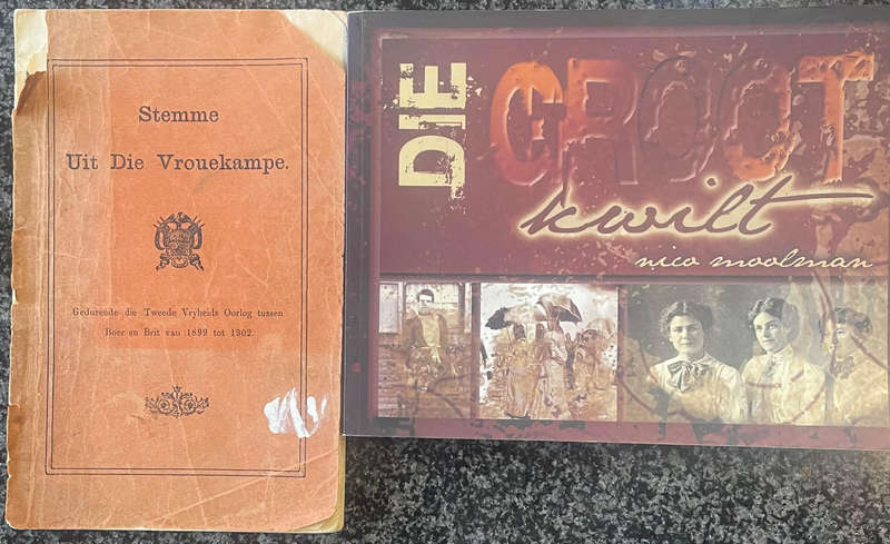SCARCE!! "STEMME UIT DIE VROUEKAMPE" 1925 + DIE GROOT KWILT