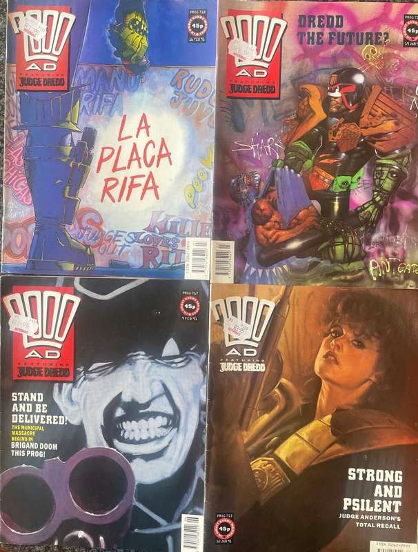 100 AD 2000 COMICS! IN EXCELLENT CONDITION