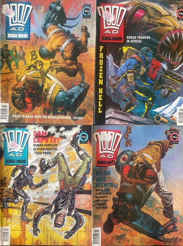 100 AD 2000 COMICS! IN EXCELLENT CONDITION