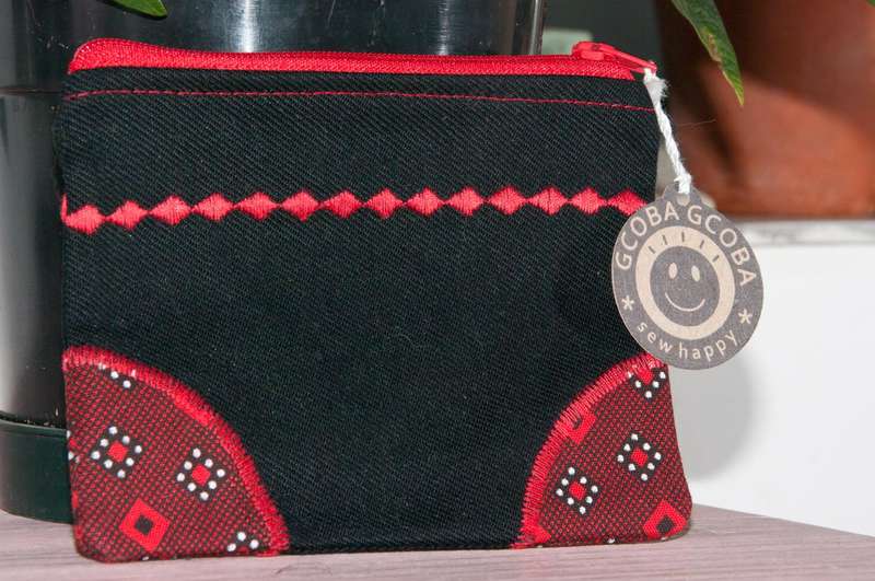 Combo Big Shweshwe bag with free wallet combo, Hand Made, Boho bag / Messenger