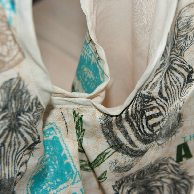 Big African Animal prints handbag. Handmade South African. Boho bag /  Diaper bag / Shoulder
