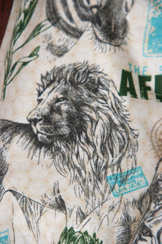 Big African Animal prints handbag. Handmade South African. Boho bag /  Diaper bag / Shoulder