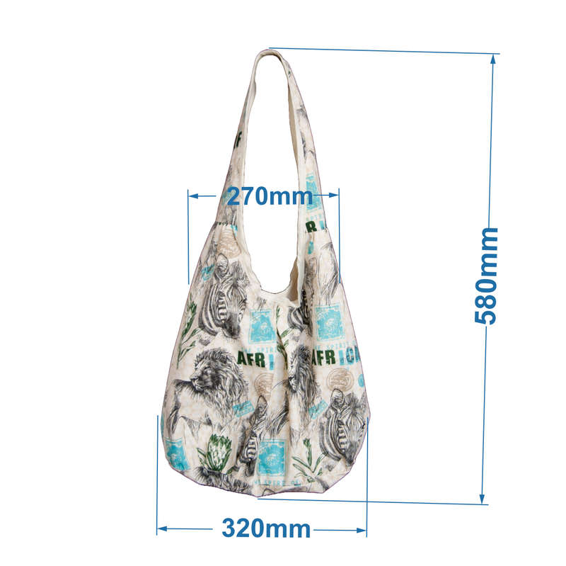 Big African Animal prints handbag. Handmade South African. Boho bag /  Diaper bag / Shoulder