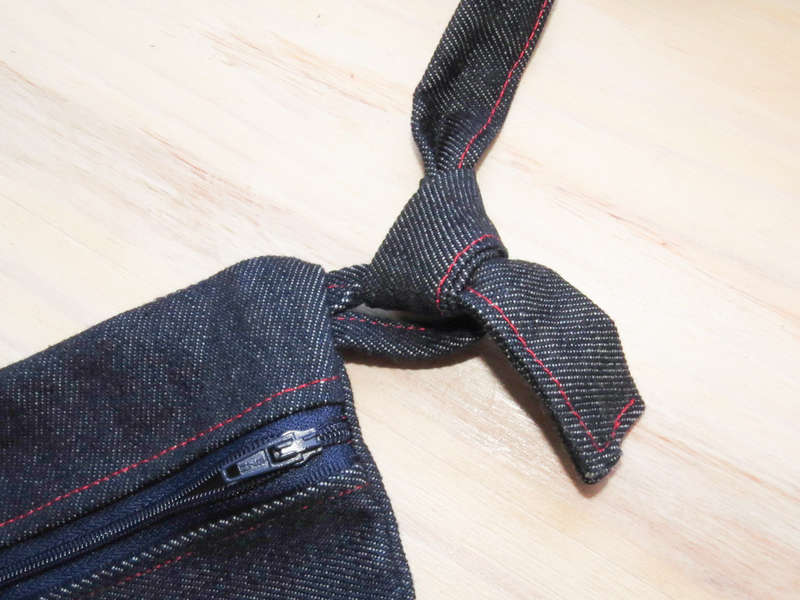 Combo - Denim Shweshwe Sling Bag & Wallet Combo. Truly South African. Hand made and unique.