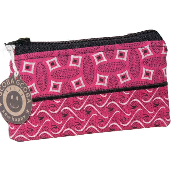 Combo - Denim Shweshwe Sling bag & Wallet Combo. Truly South African. Hand made and unique.