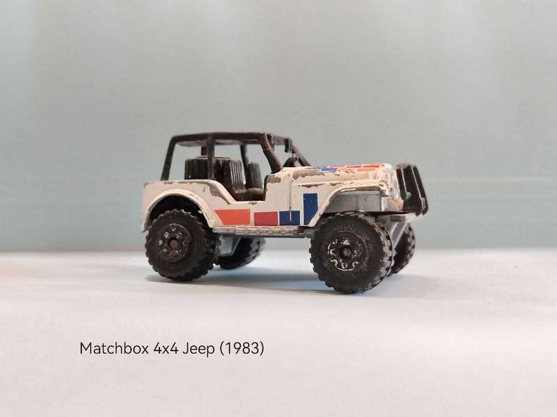 Matchbox 4 x 4 Jeep 1983 Loose