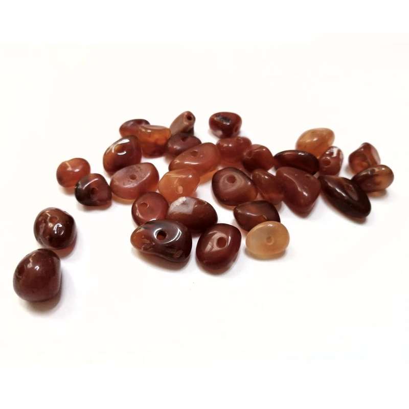Beads / Gemstone - Agate - Beads - 30pcs  11-17mm / Beads for crafting
