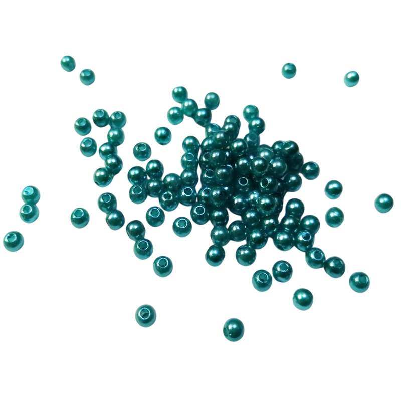 Beads / Acrylic Beads - 3mm -  500 pcs - turquoise - Beads for jewellery crafting