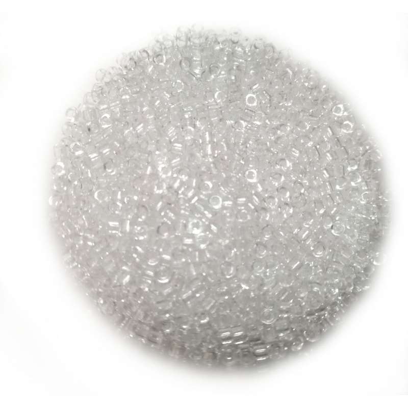Beads / Glass  Seed Beads - 3100pcs  - 3mm Size 8 -  clear - top quality- / Beads for crafting