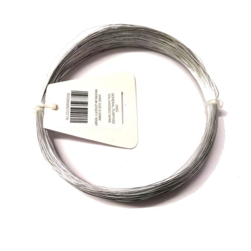 Wire / Galvanised Wire  0.5mm - +/-165m BULK Pack / Wire for crafting