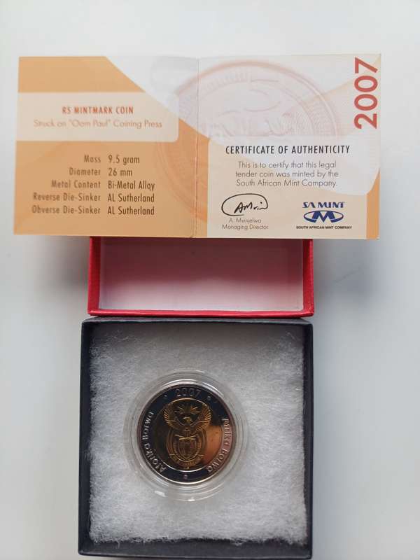 2007 Oom Paul Mintmark R5