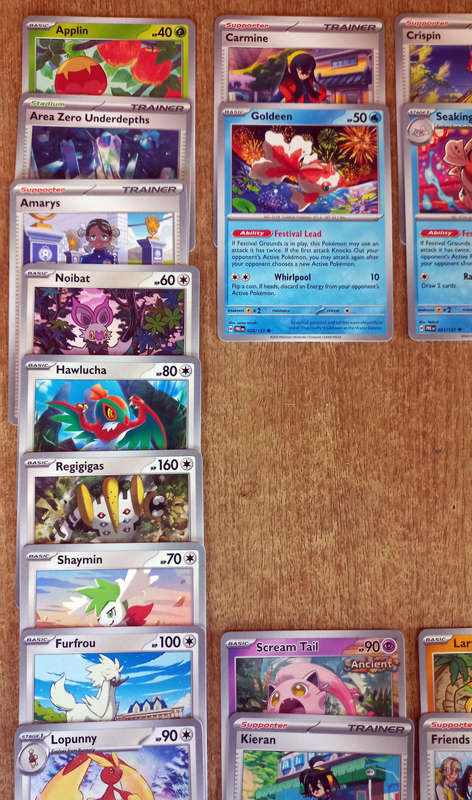 Prismatic Evolutions Base Pokemon Cards