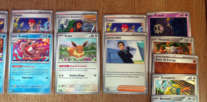 Prismatic Evolutions Base Pokemon Cards