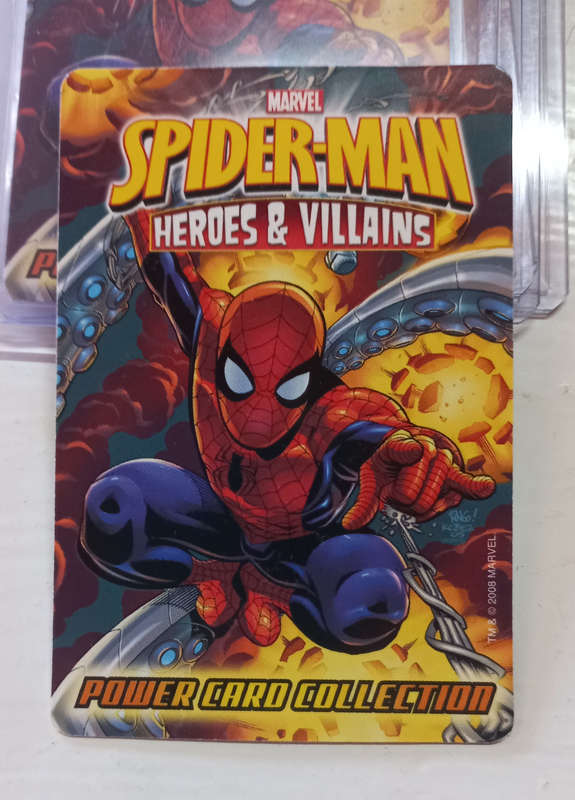 5x Marvel Superhero Card from 2008