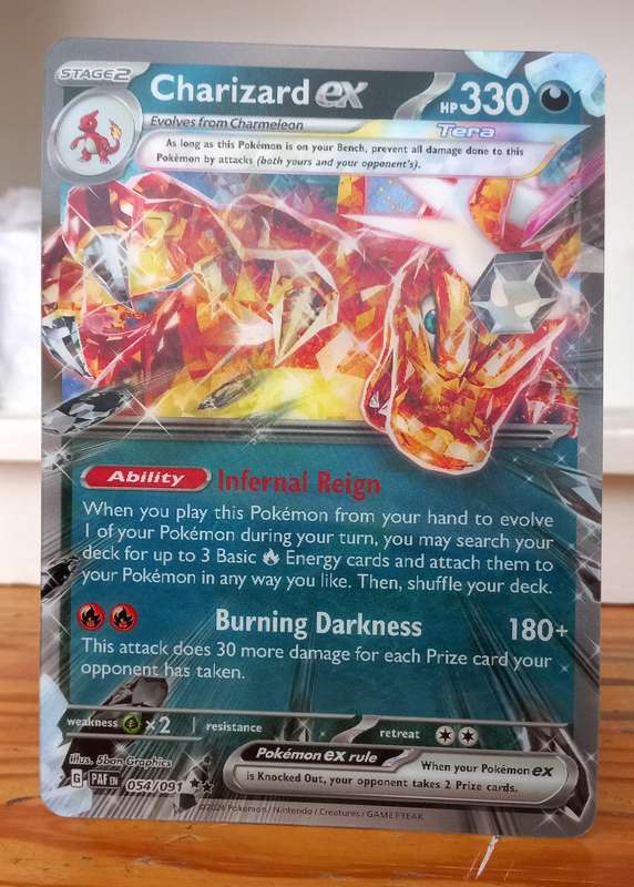 Pokemon Jumbo Cards Mewtwo and Charizard Promo